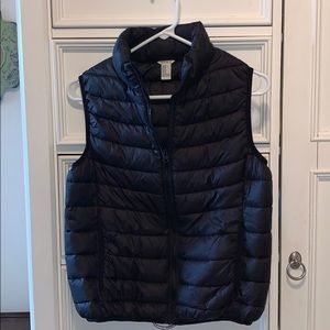 Black Puffer Vest